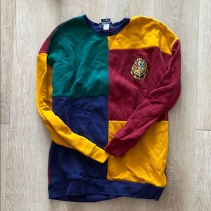 Color Block Hogwarts Sweatshirt